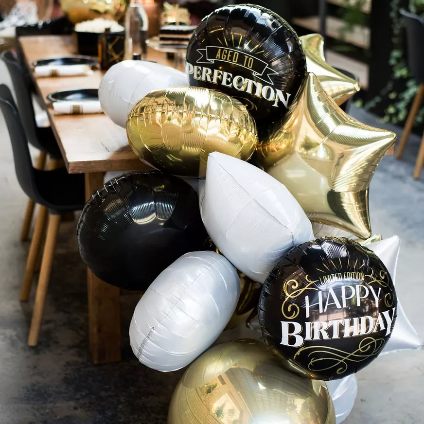 Better with Age Birthday Round Foil Balloon, 18in 3 Better with Age Birthday Round Foil Balloon, 18in