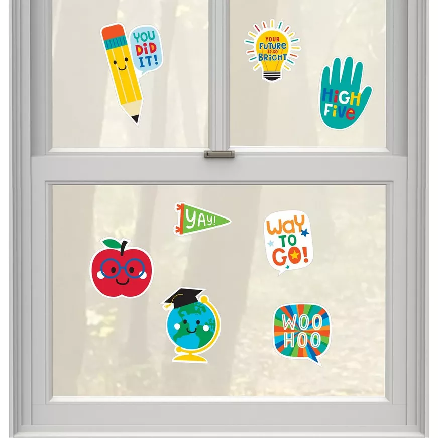 Graduation Fun Cardstock Cutouts, 9pc