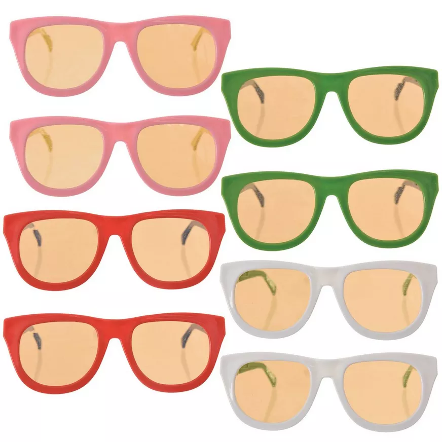 Super Mario Glasses, 8ct 3 Super Mario Glasses, 8ct
