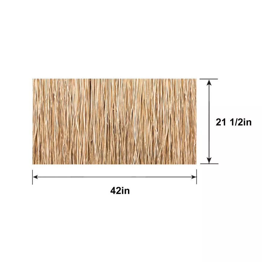 Beach Life Surf Shack 3D Plastic & Raffia Scene Setter, 8.4ft x 5.4ft 4 Beach Life Surf Shack 3D Plastic & Raffia Scene Setter, 8.4ft x 5.4ft
