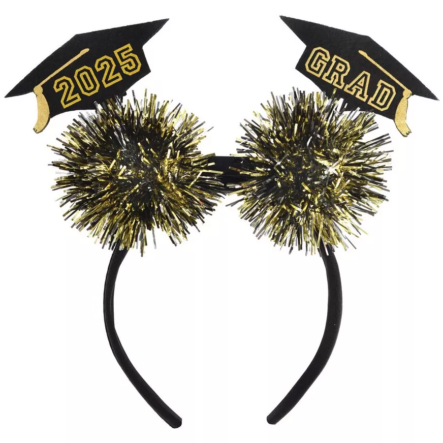 Light-Up Tinsel Grad Headbopper Class of 2025