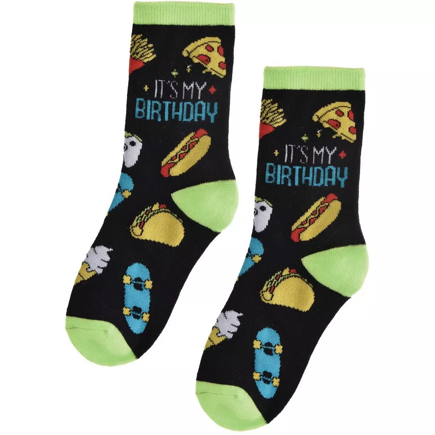 Boys âItâs My Birthdayâ Pair of Socks