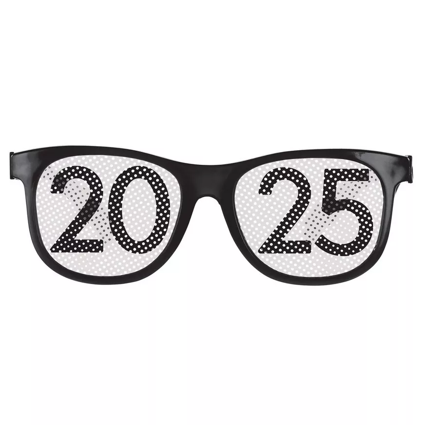 Grad Class of 2025 Iconic Pinhole Printed Glasses