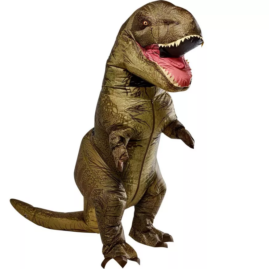 Adult T-Rex Inflatable Costume with Sound - Jurassic World