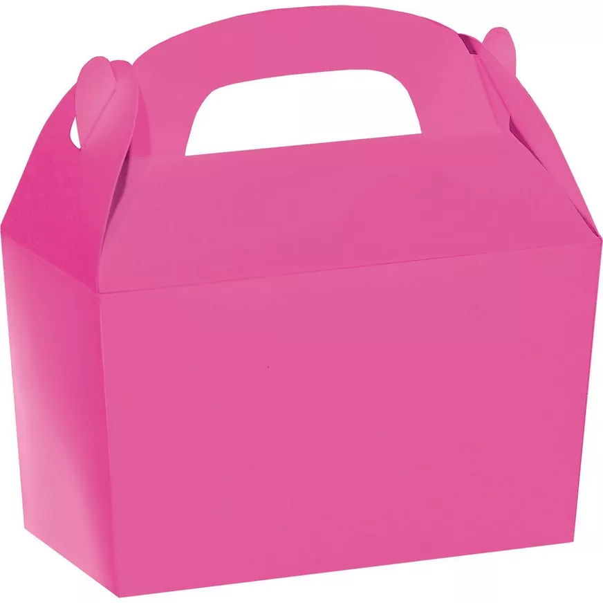 Bright Pink Gable Box, 1ct