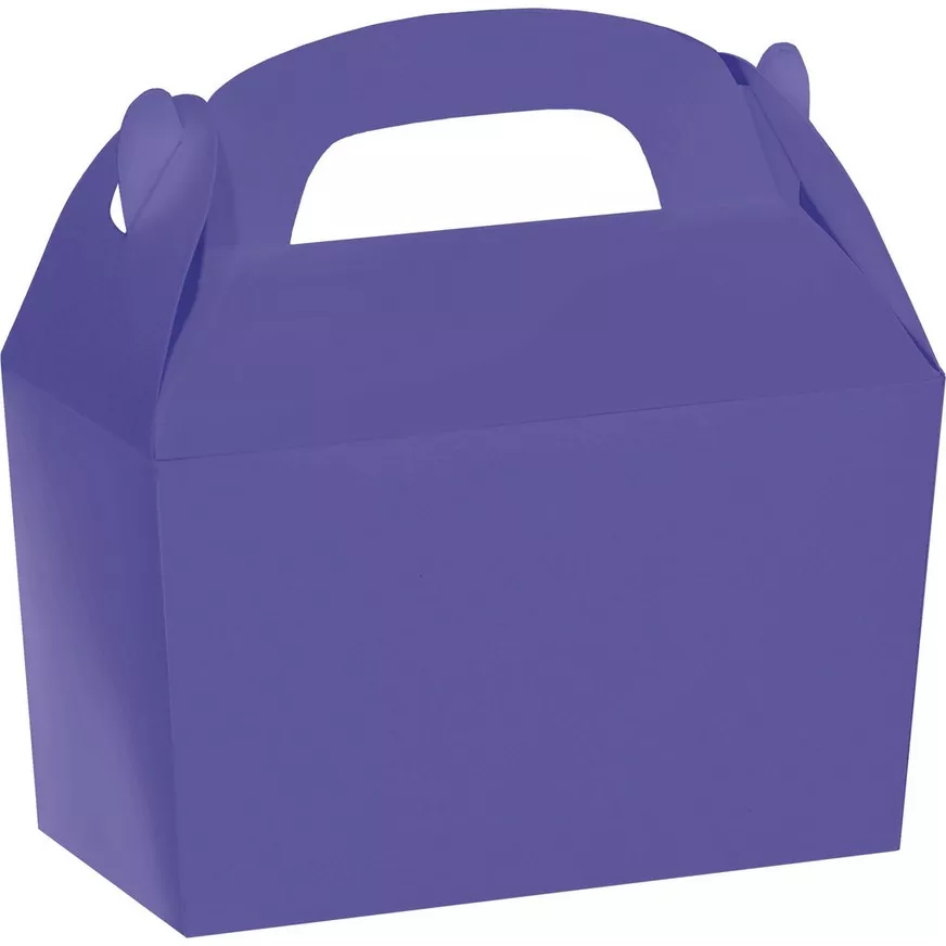 Purple Gable Box â Small Party Favor Box, 1 Count