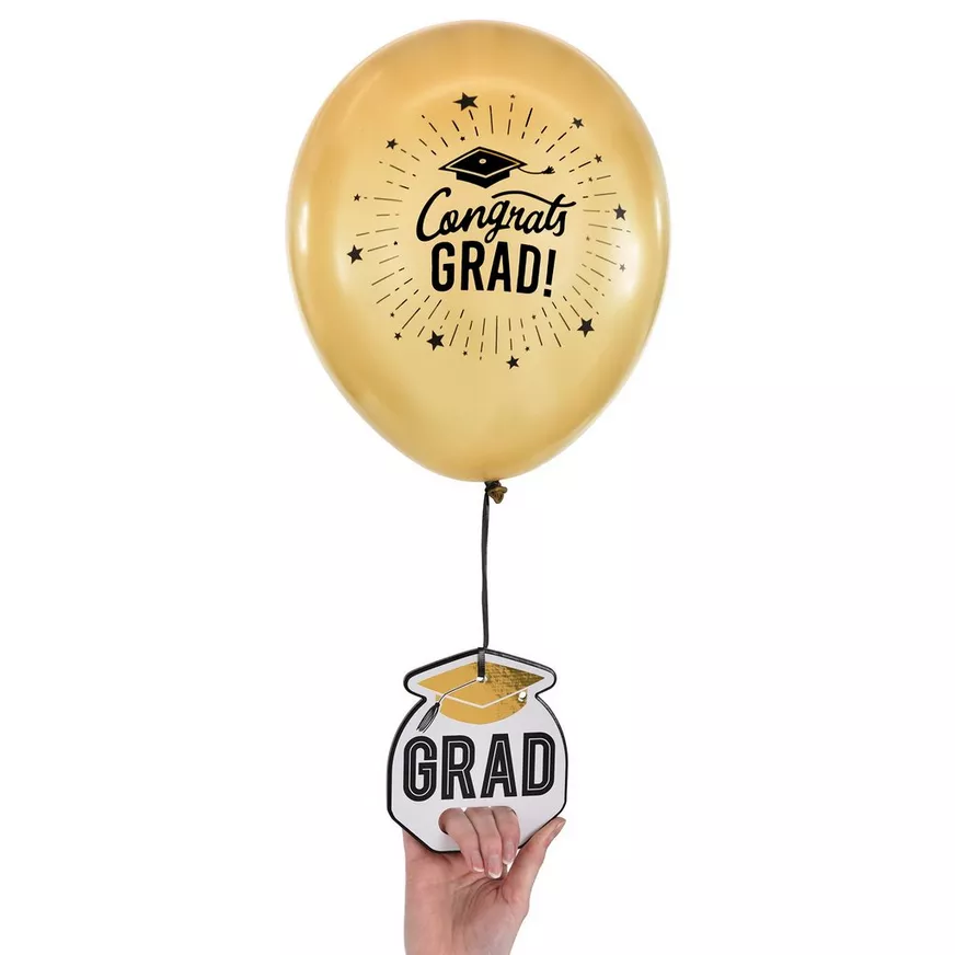 Grad 3-Pack Balloon Holder, 7.5" x 5.4" x 1.5"